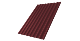 Профнастил С20R 0,5 Satin RAL 3005 красное вино