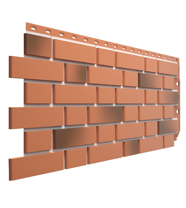 Фасадная панель Flemish, Красный жженый