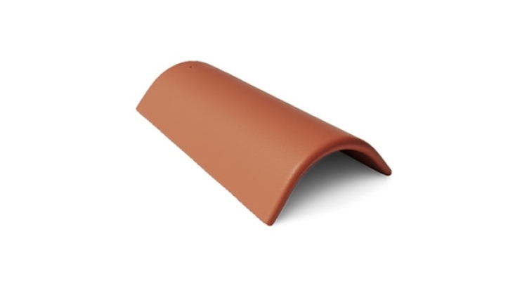 Коньковая черепица без зажима Braas красный