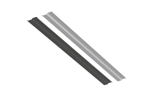 Планка Вака Braas серый (RAL7030)/черный (RAL7016) 2,3 м