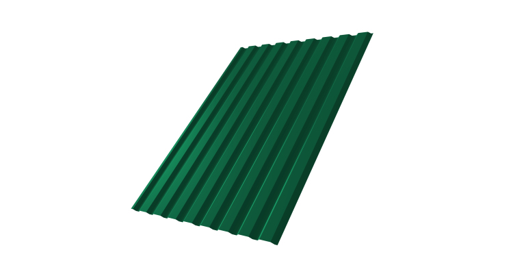 Профнастил С20А 0.45 Drap RAL 6005 зеленый мох