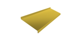 Отлив простой 200 0,45 PE с пленкой RAL 1018 цинково-желтый (3м)