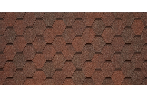 Черепица гибкая Tegola Unica Veneto nocciola 418 (коричневый фундук)