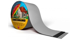 Лента герметизирующая Технониколь Nicoband самоклеящаяся 3мх10см, серебристая