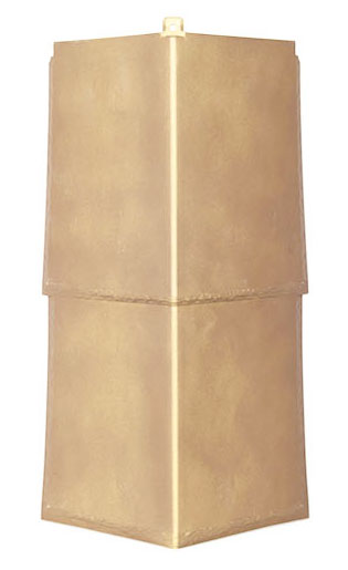 Угол фасадный Т-Сайдинг ЭКО-2 Ладога Кедр