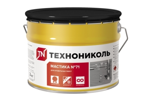 Мастика герметизирующая Технониколь №71 3кг